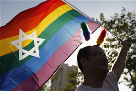 מצעד הגאווה בירושלים. 29.07.2010. צילום: מרים אלסטר, פלאש 90