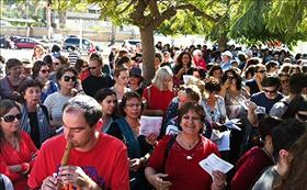 נשים שרות, אירוע מחאה בתל אביב. צילום: תנועת ישראל חופשית נשים שרות, אירוע מחאה בתל אביב. צילום: תנועת ישראל חופשית