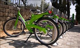 אופניים של תל-אופן להשכרה בתל אביב. צילום: Assafk88 wikipedia אופניים של תל-אופן להשכרה בתל אביב. צילום: Assafk88 wikipedia