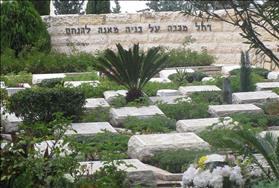 חלקה צבאית בהר הרצל. צילום: Deror Avi, wikipedia חלקה צבאית בהר הרצל. צילום: Deror Avi, wikipedia