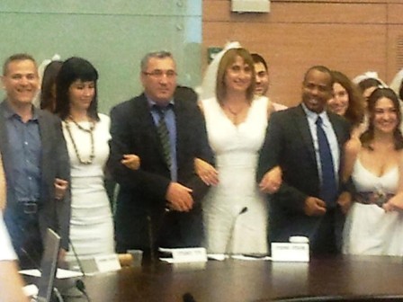 כנס בכנסת למען נישואים וגירושין אזרחיים. 27.7.2011. צילום: אסף מוסמן, חדו''ש
